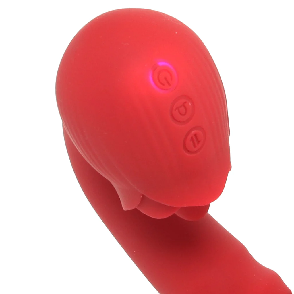 Bloomgasm Boom Bloom Thrusting & Licking Rose Vibe - Image 5
