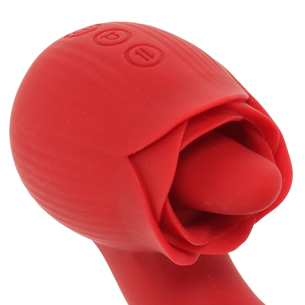 Bloomgasm Boom Bloom Thrusting & Licking Rose Vibe - Image 7