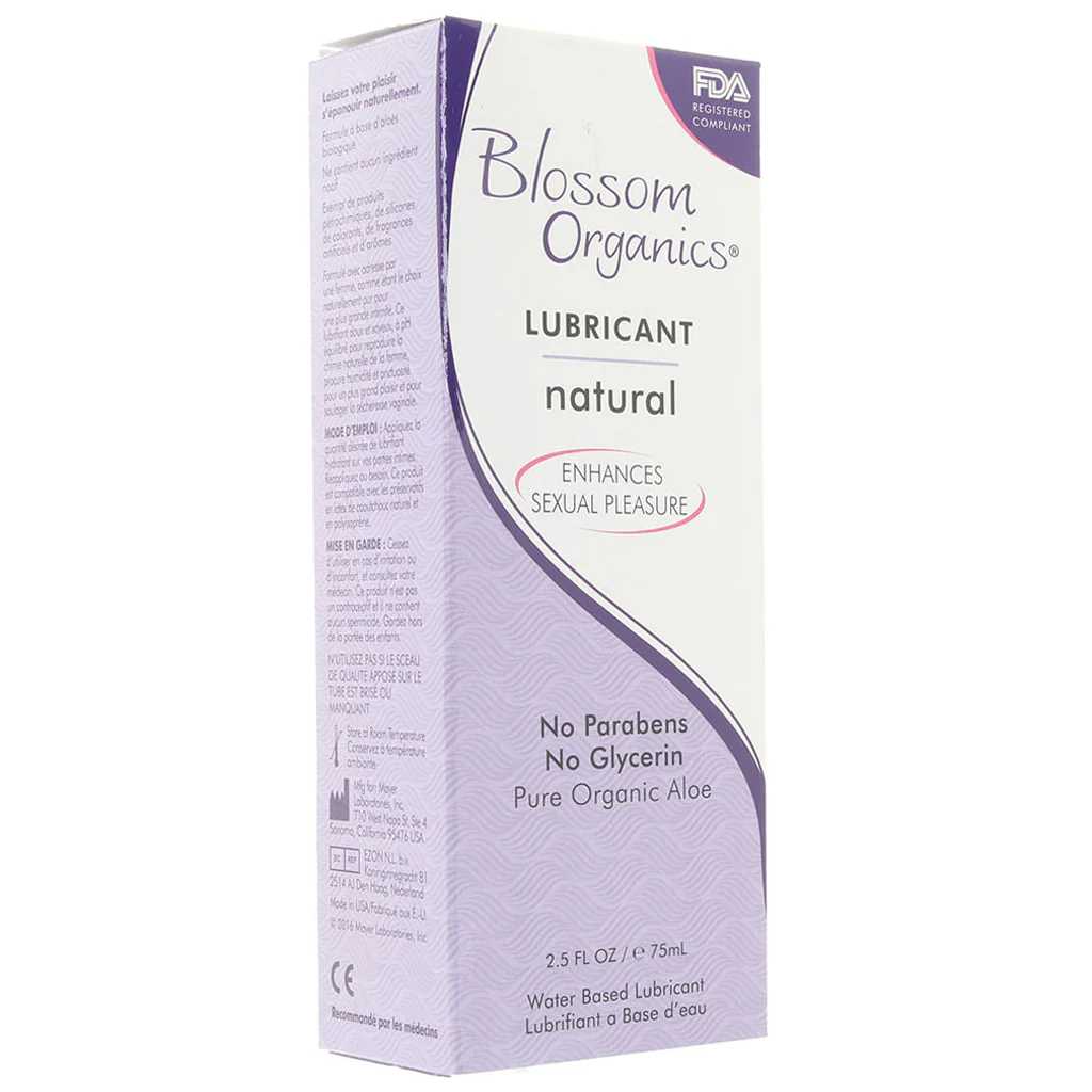 Blossom Organic Natural Lube in 2.5oz/75ml - Image 6