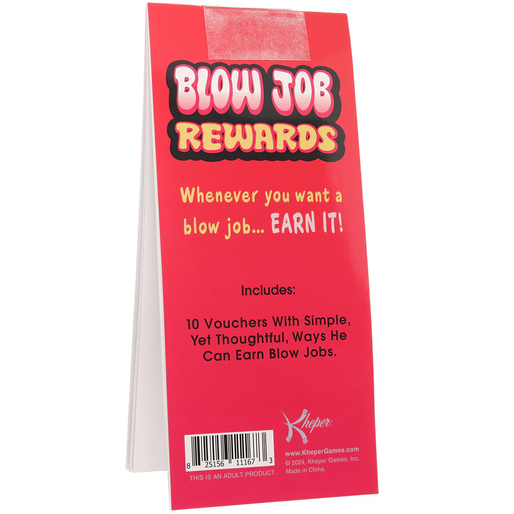 Blow Job Rewards Voucher Booklet - Image 12