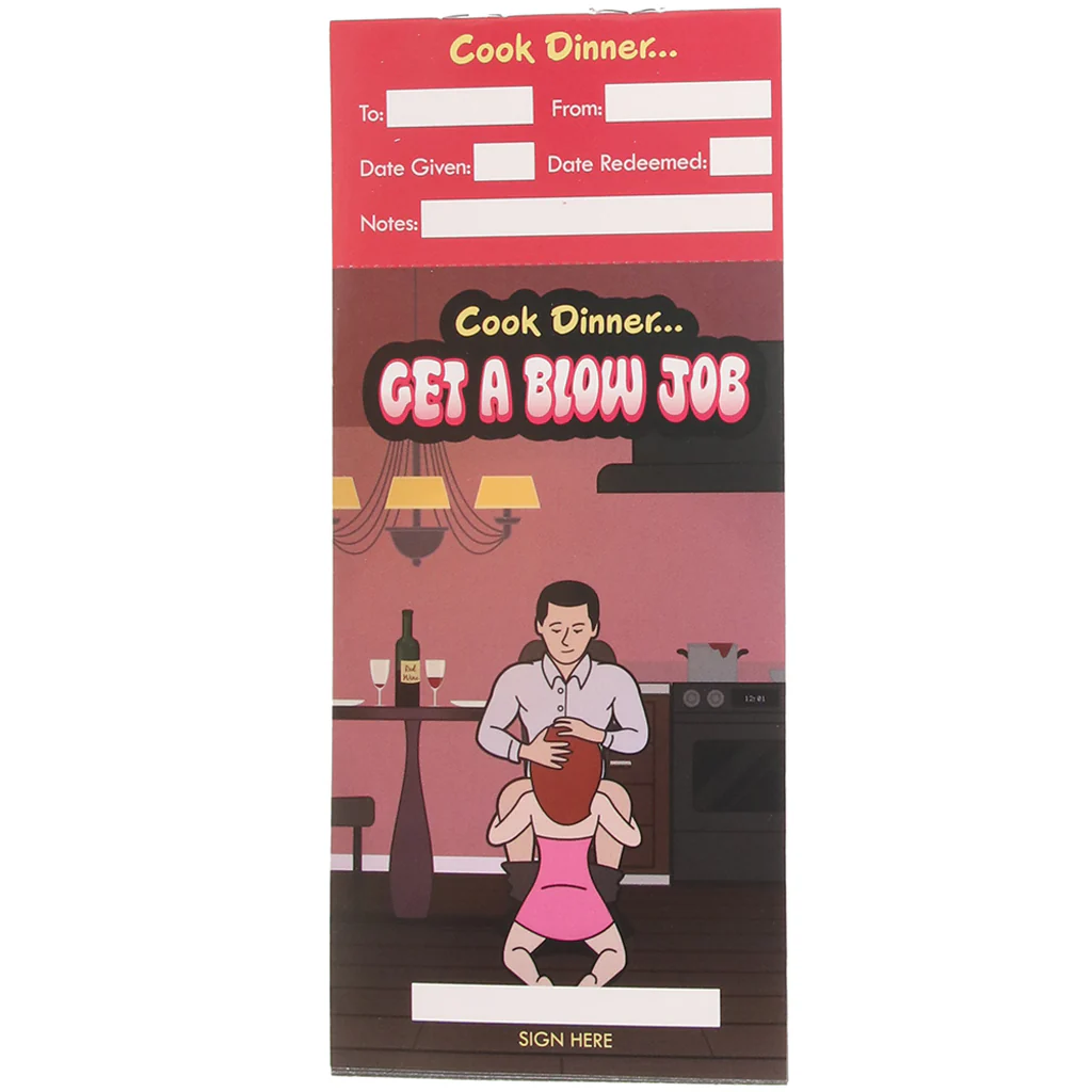 Blow Job Rewards Voucher Booklet - Image 5