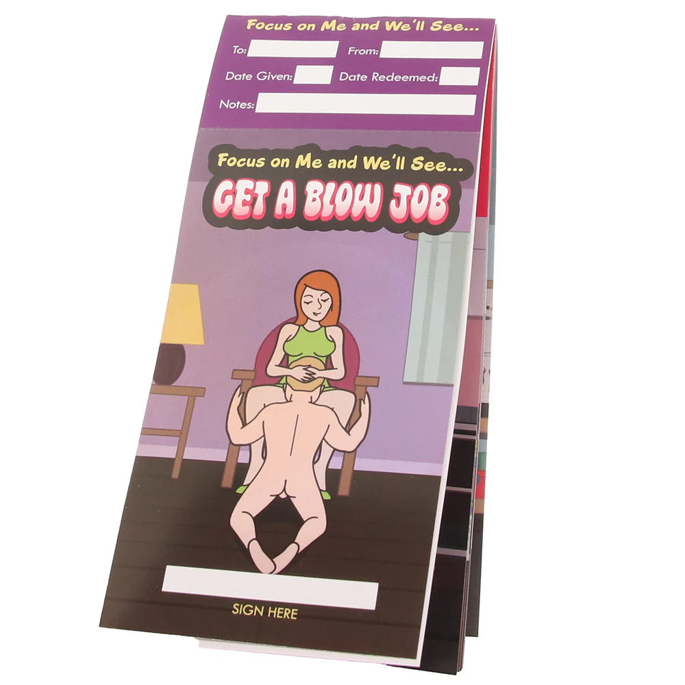 Blow Job Rewards Voucher Booklet - Image 8