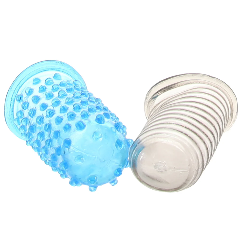 Blue Line 2-Pack Anal Finger Sleeves - Image 4