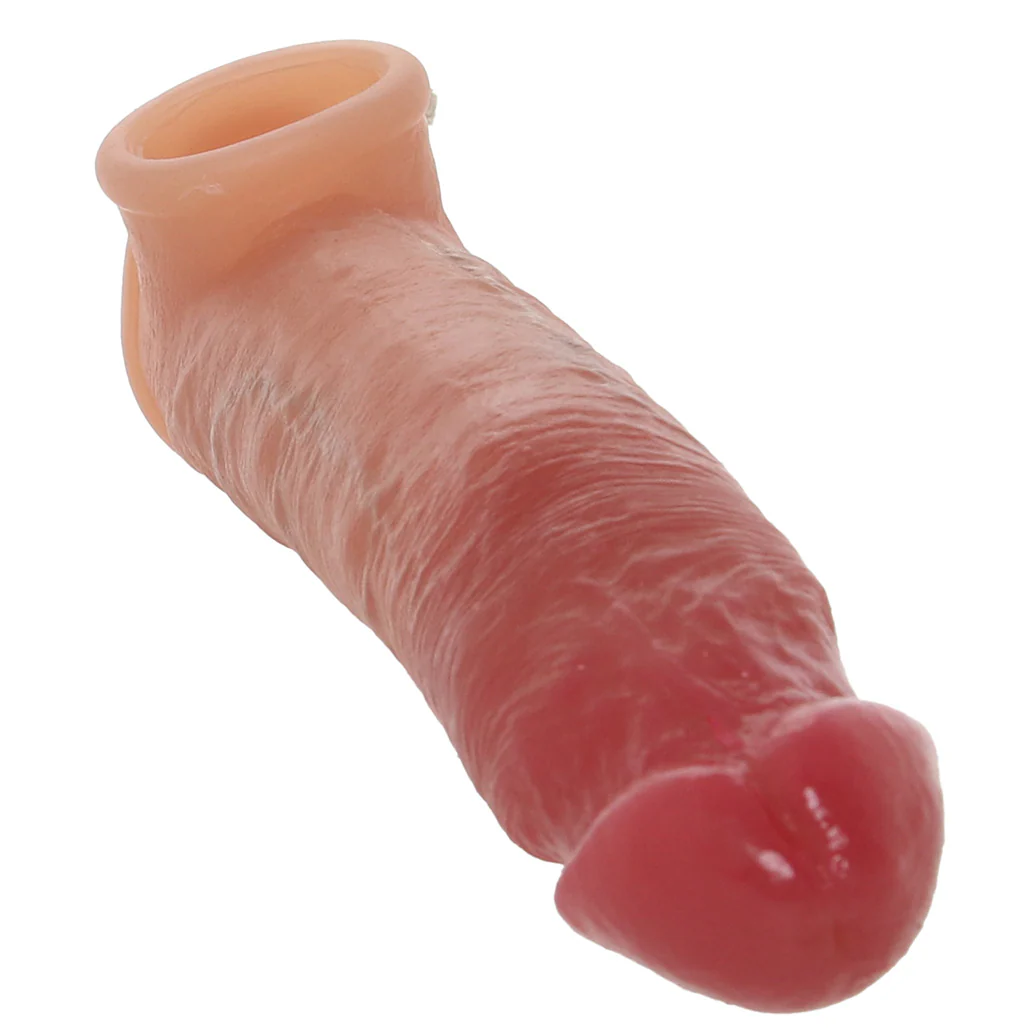 Blueline 7.25 Inch Super Real Penis Extension Sleeve - Image 3