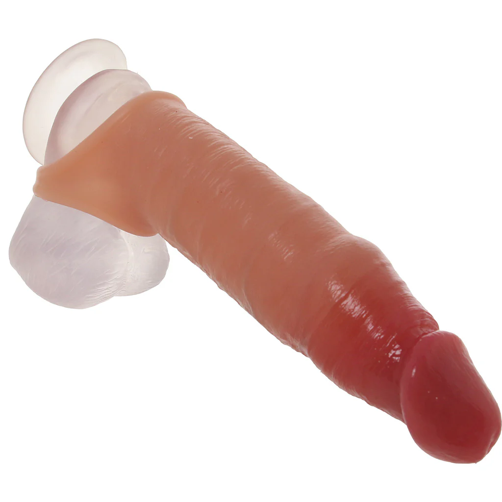 Blueline 7.75 Inch Super Real Penis Extension Sleeve - Image 2