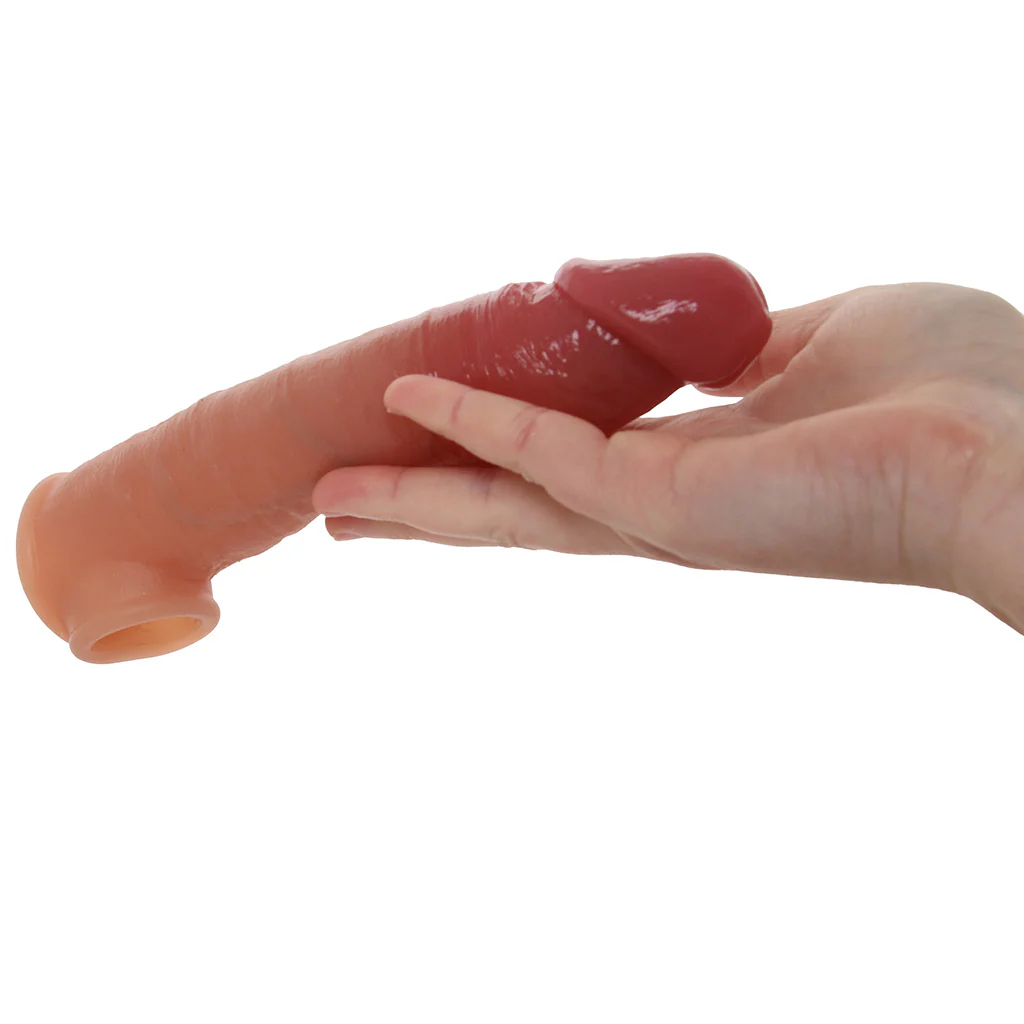 Blueline 7.75 Inch Super Real Penis Extension Sleeve - Image 4