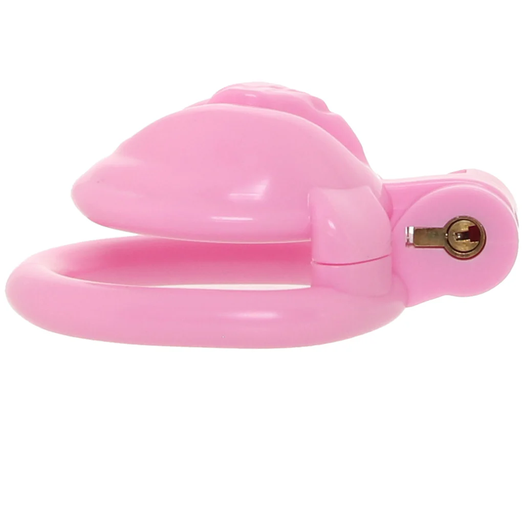 Blueline Bitchboy Degrading Mini Chastity Cage - Image 7