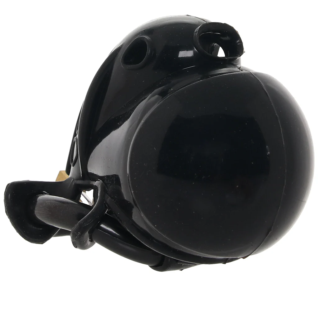 Blueline Full Restraint Silicone Chastity Device in Black - Image 8