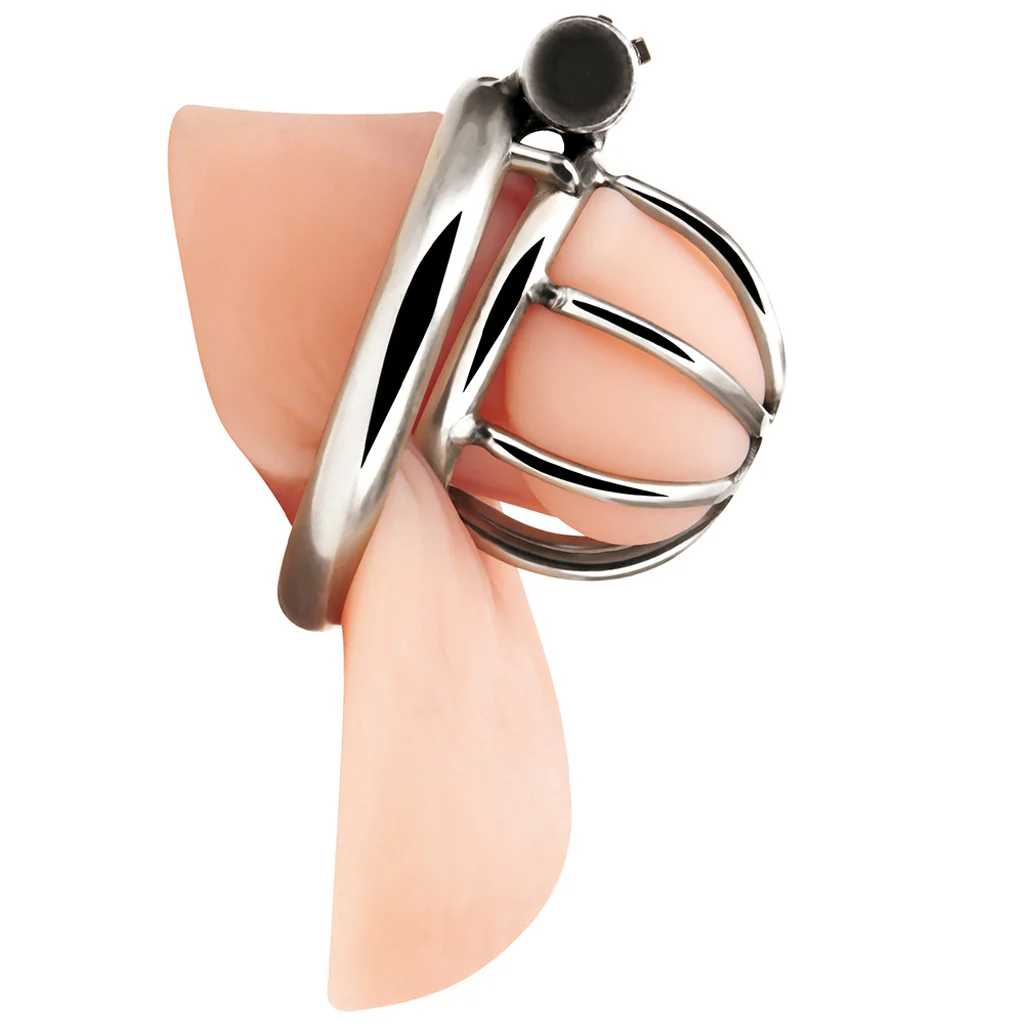 Blueline Little Cock Chastity Cage - Image 3