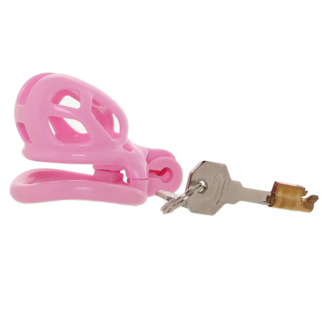 Blueline Small Pink Humiliation Prisoner Cock Cage - Image 6
