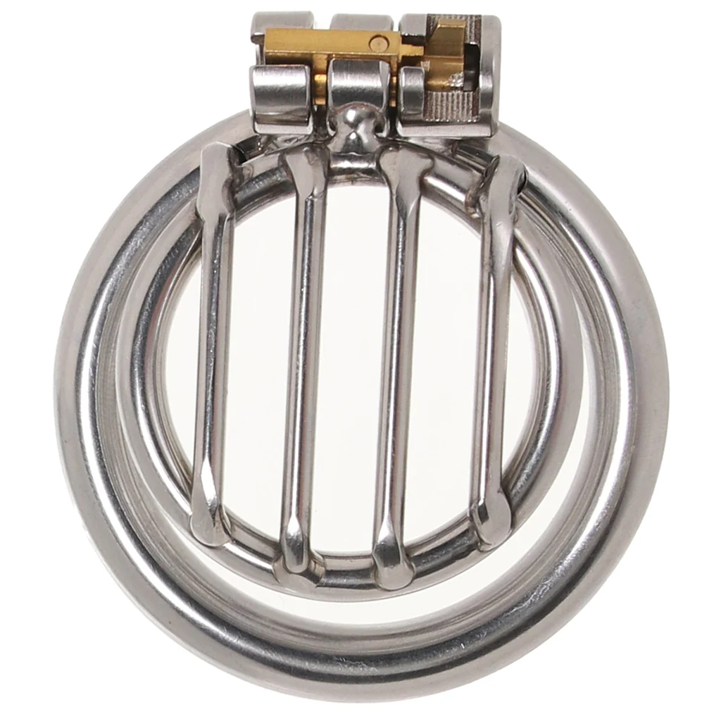 Blueline Stainless Steel Inverted Micro Jail Time Cock Cage - Image 8