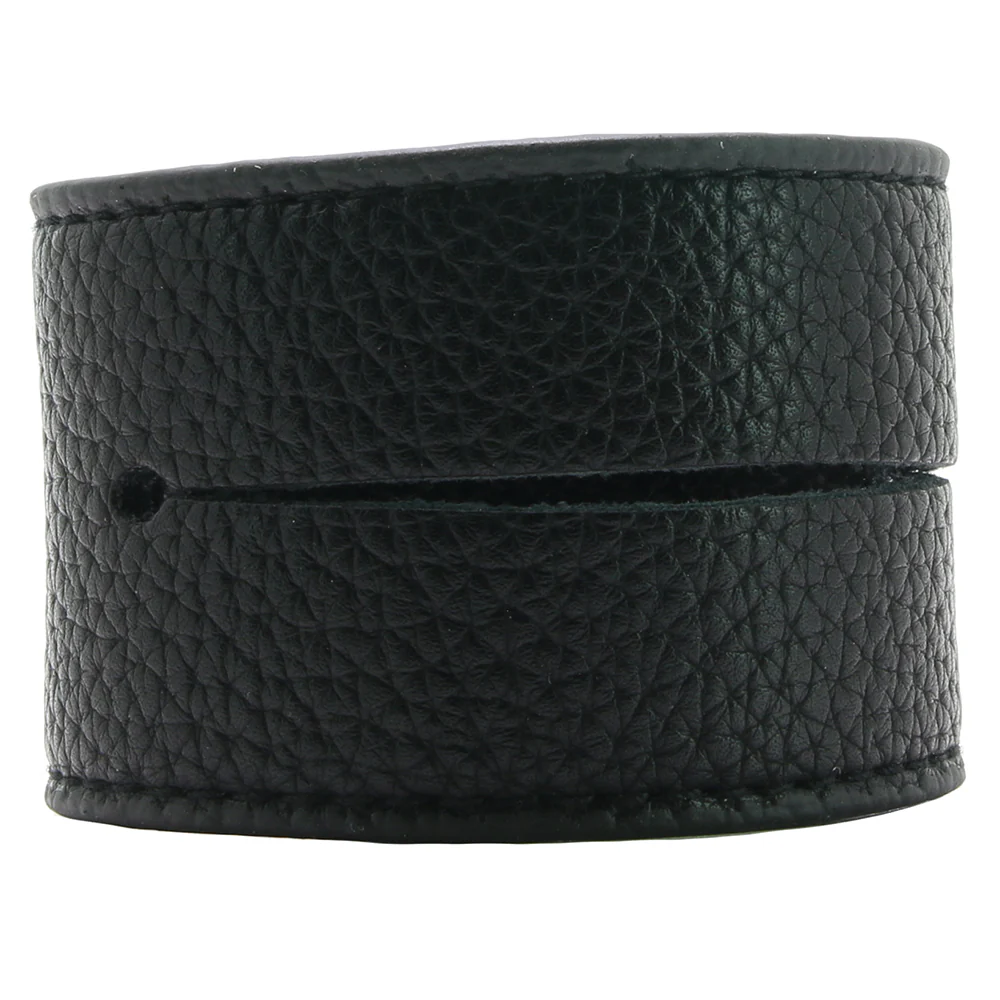 Blue Line 1.5 Inch Cock Ring with Ball Strap - Image 4