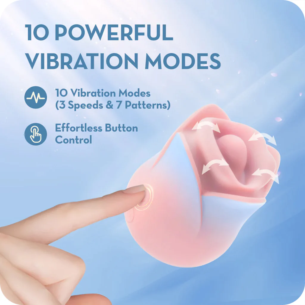 Blush Kissing Rose Vibe - Image 8