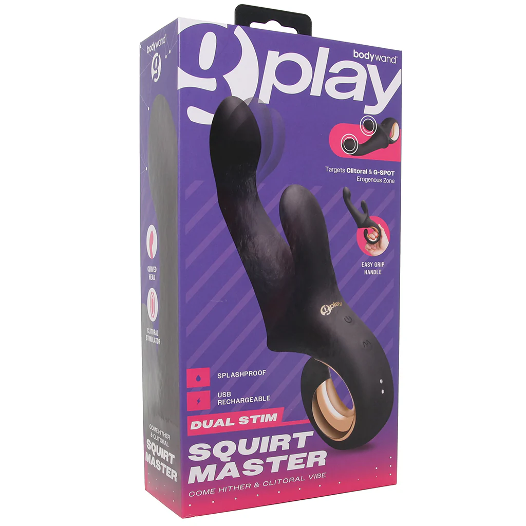 BodyWand G-Play Squirt Master Come Hither Rabbit Vibe - Image 9