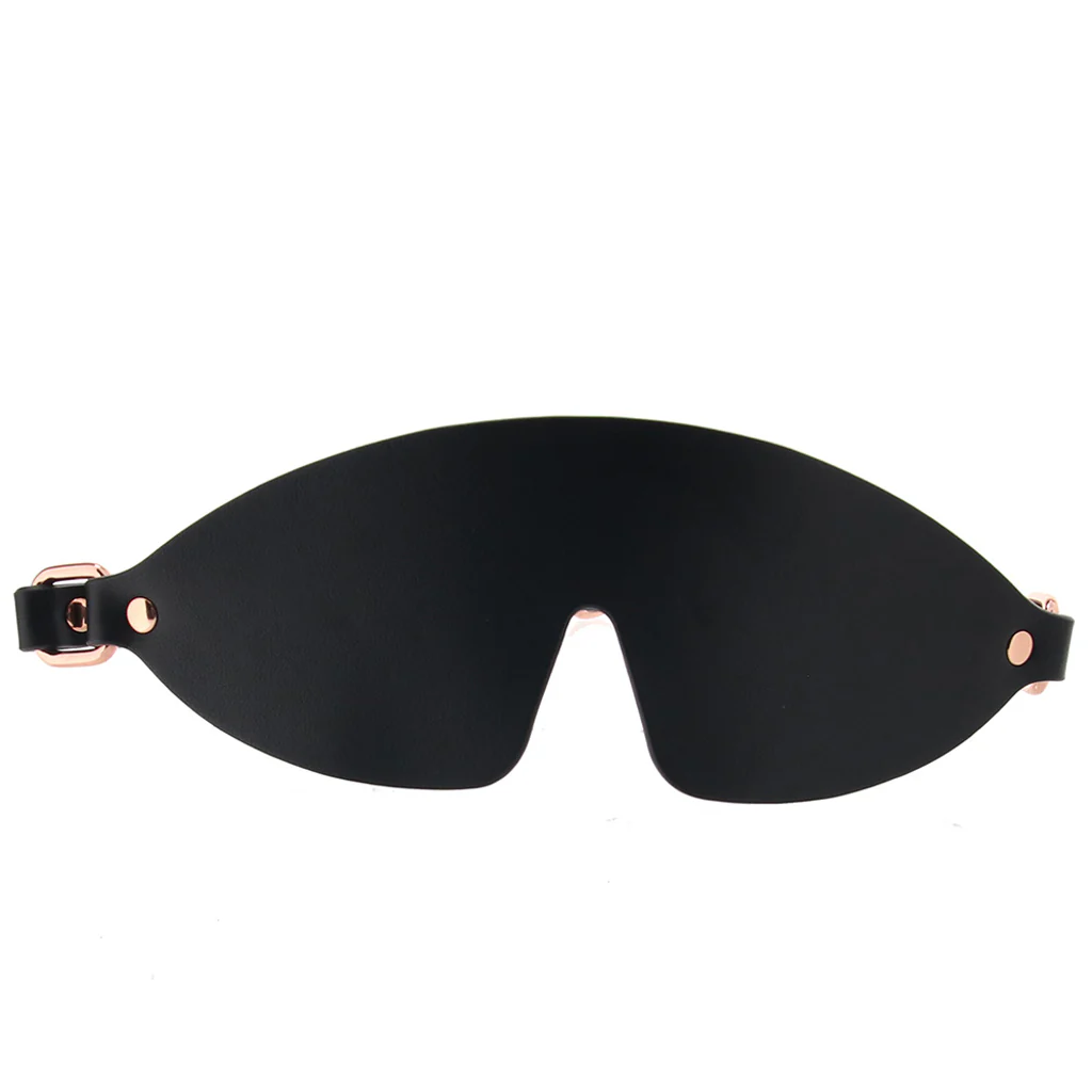 Bondage Couture Blindfold in Rose Gold - Image 2