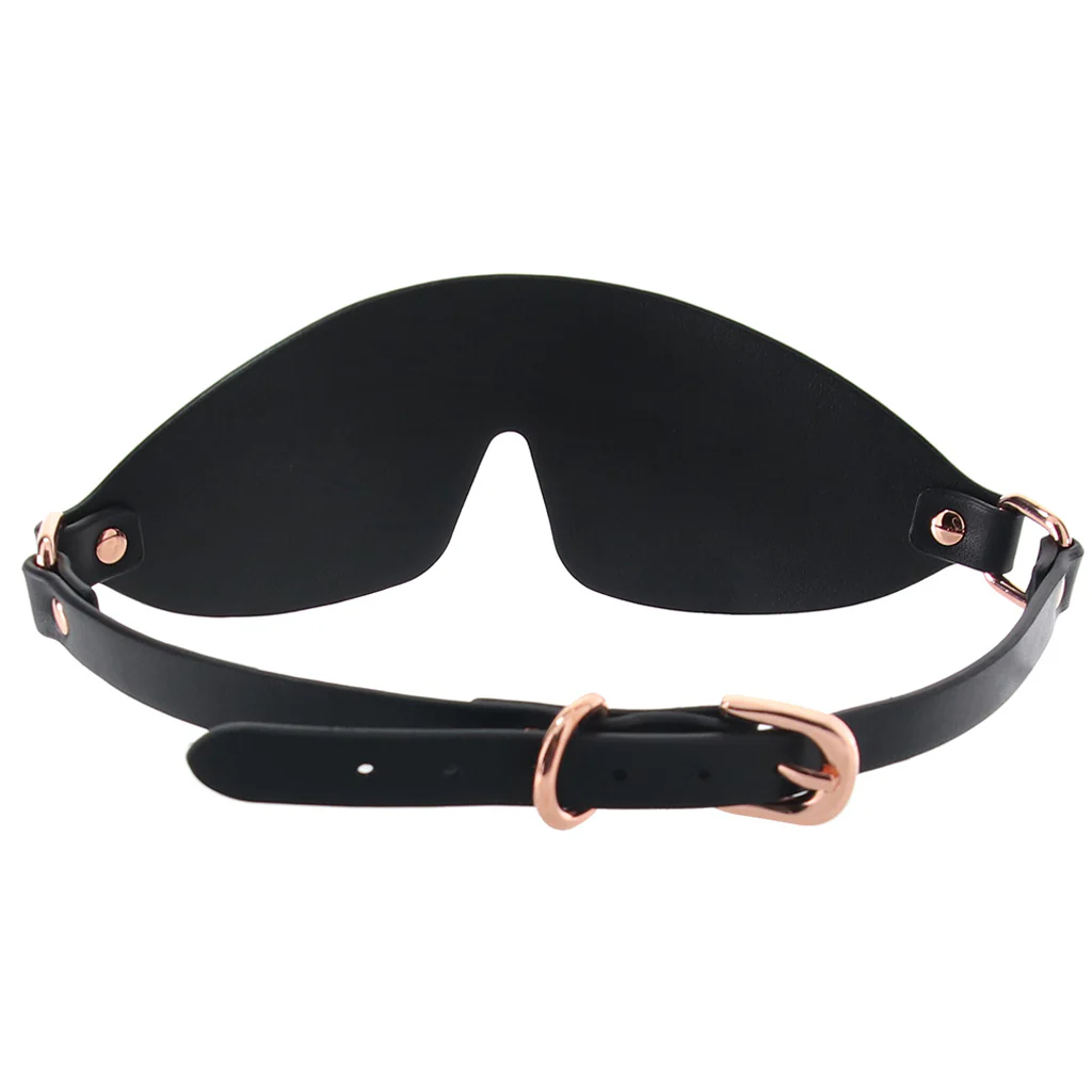Bondage Couture Blindfold in Rose Gold - Image 5