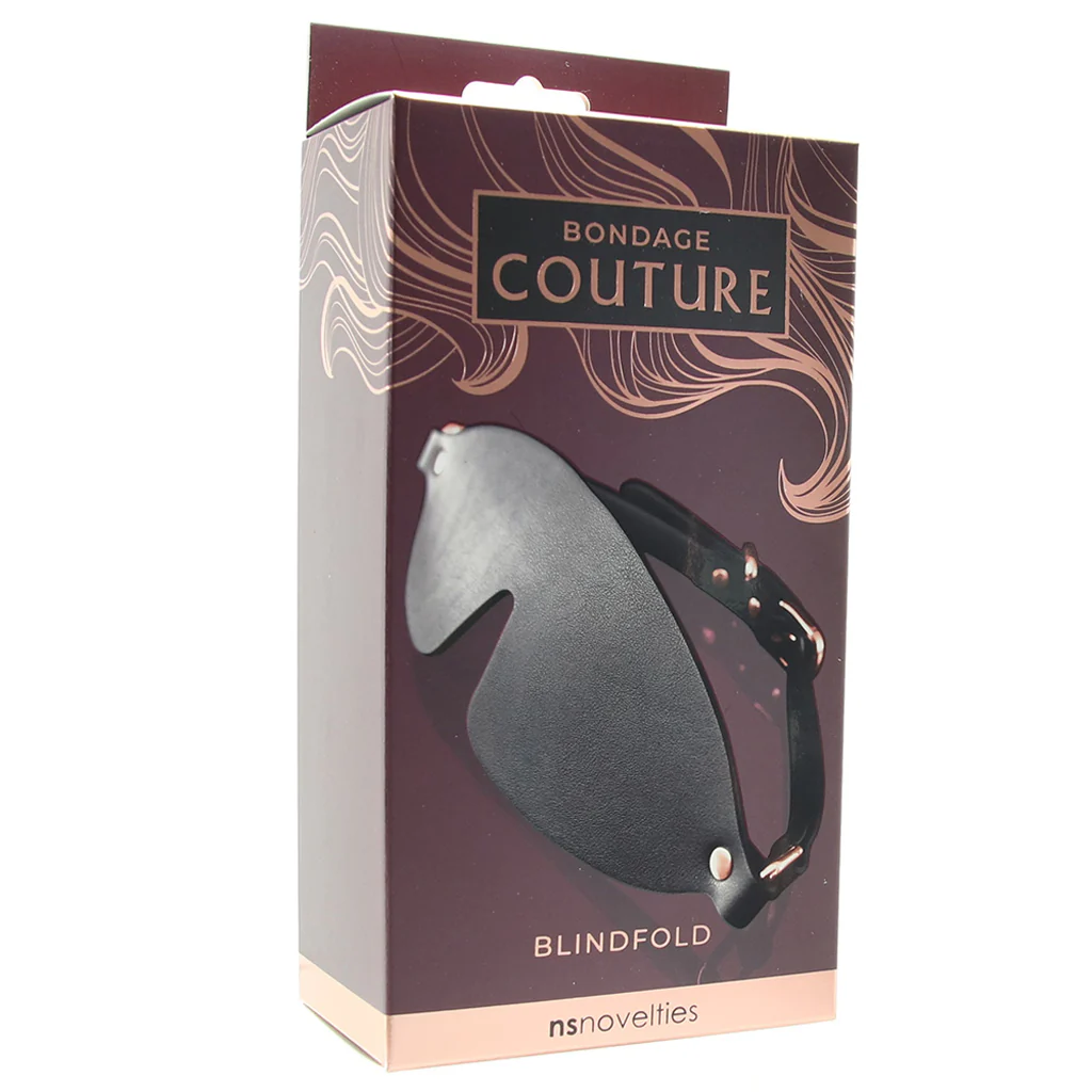 Bondage Couture Blindfold in Rose Gold - Image 6