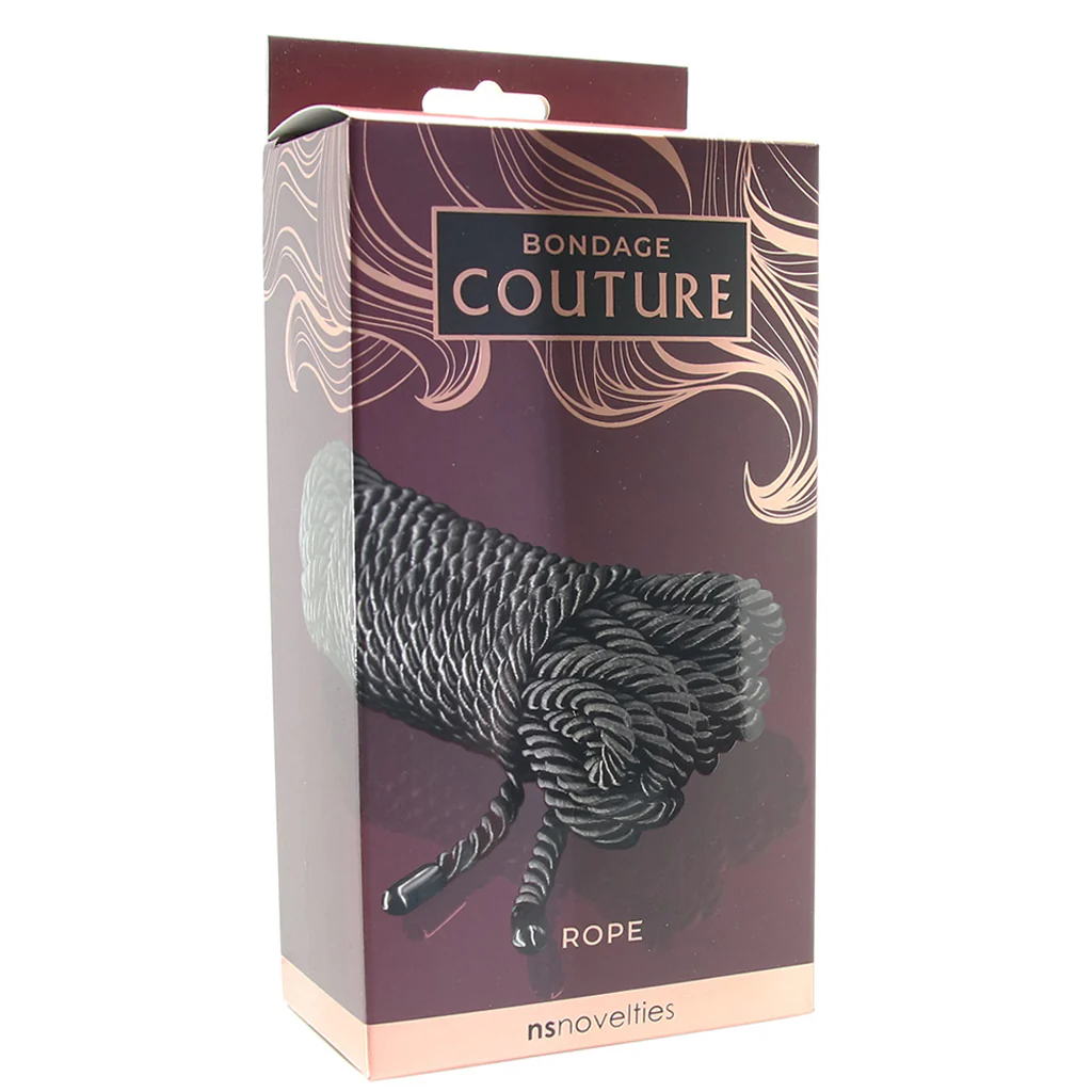 Bondage Couture Bondage Rope in Black - Image 6