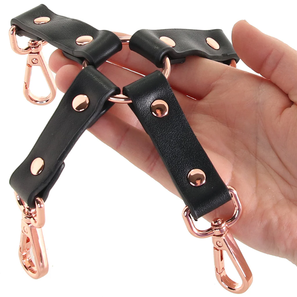 Bondage Couture Hogtie in Rose Gold - Image 4