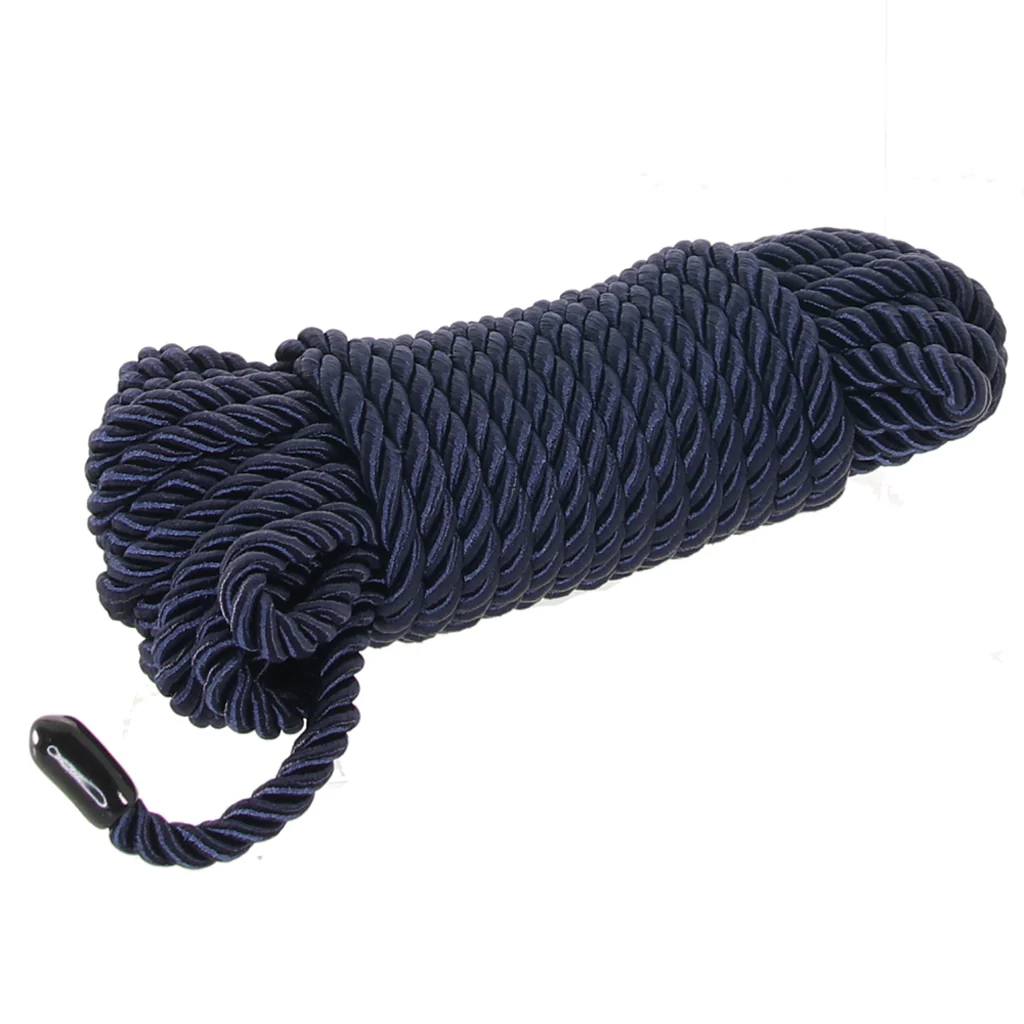 Bondage Couture Satin Rope in Blue - Image 5