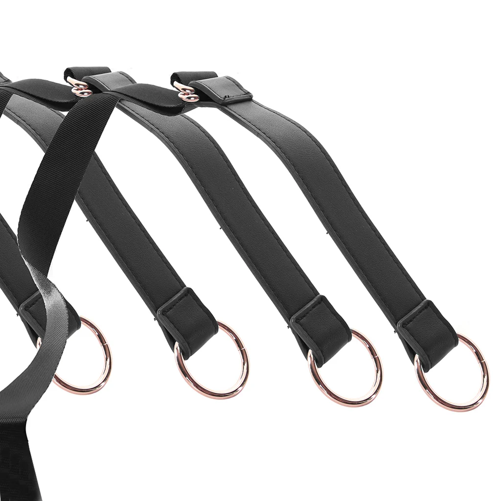 Bondage Couture Tie Down Straps in Rose Gold - Image 3