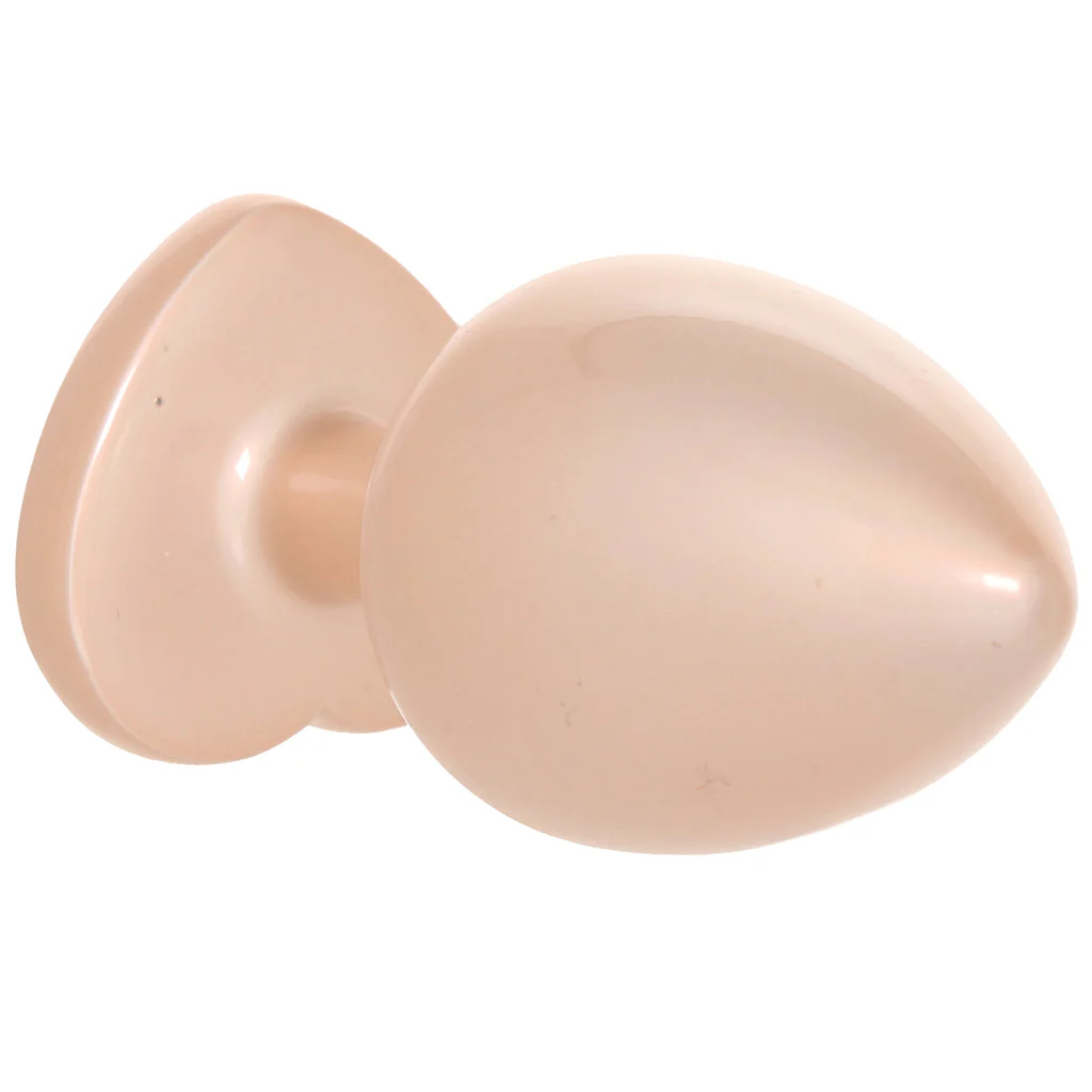 Booty Bling Gold Metal Jewelled Butt Plug in Large - Image 2