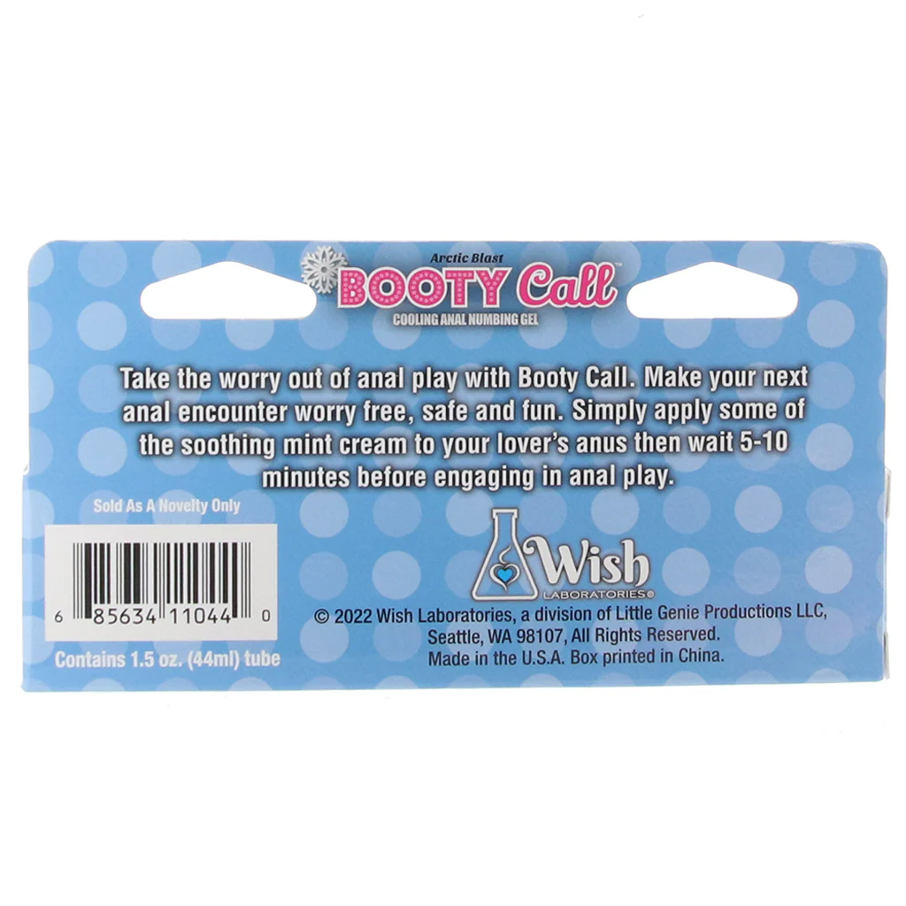 Booty Call Arctic Blast Cooling Anal Numbing Gel 1.5oz - Image 5