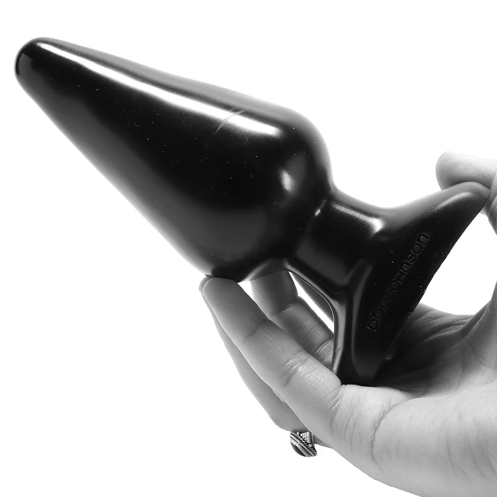 Butt Plug Large in Black - Image 4
