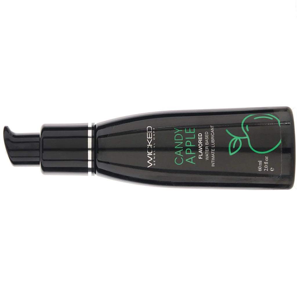 Aqua Flavored Lube 2oz/60ml in Candy Apple - Image 3