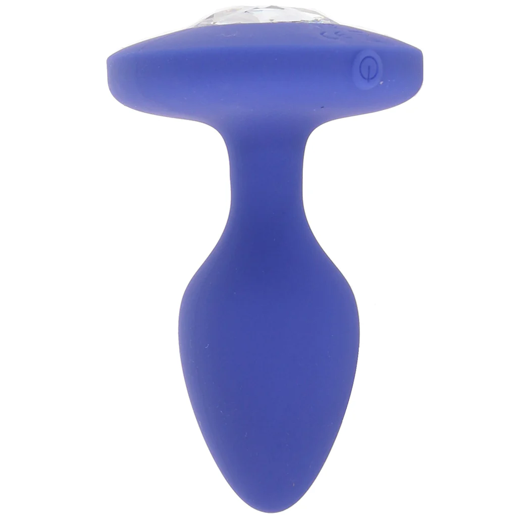 Cheeky Gems Medium Vibrating Probe in Blue - Image 3