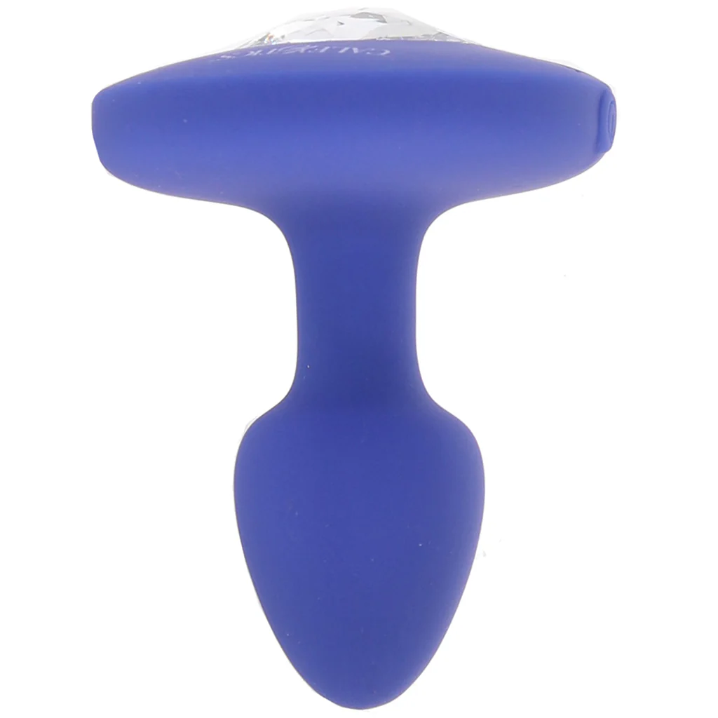 Cheeky Gems Small Vibrating Probe in Blue - Image 3