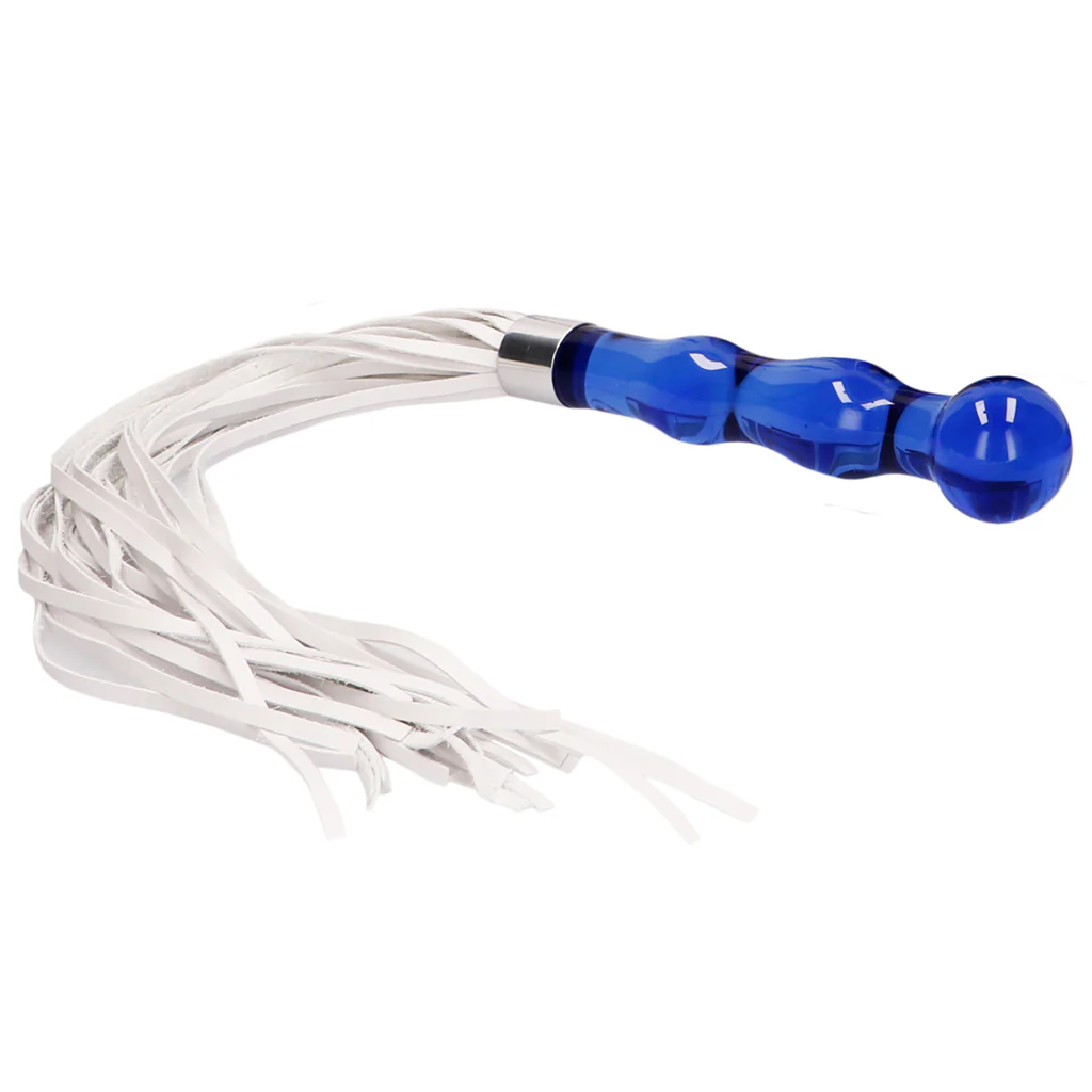 Chrystalino Whipster Glass Handled Flogger - Image 3