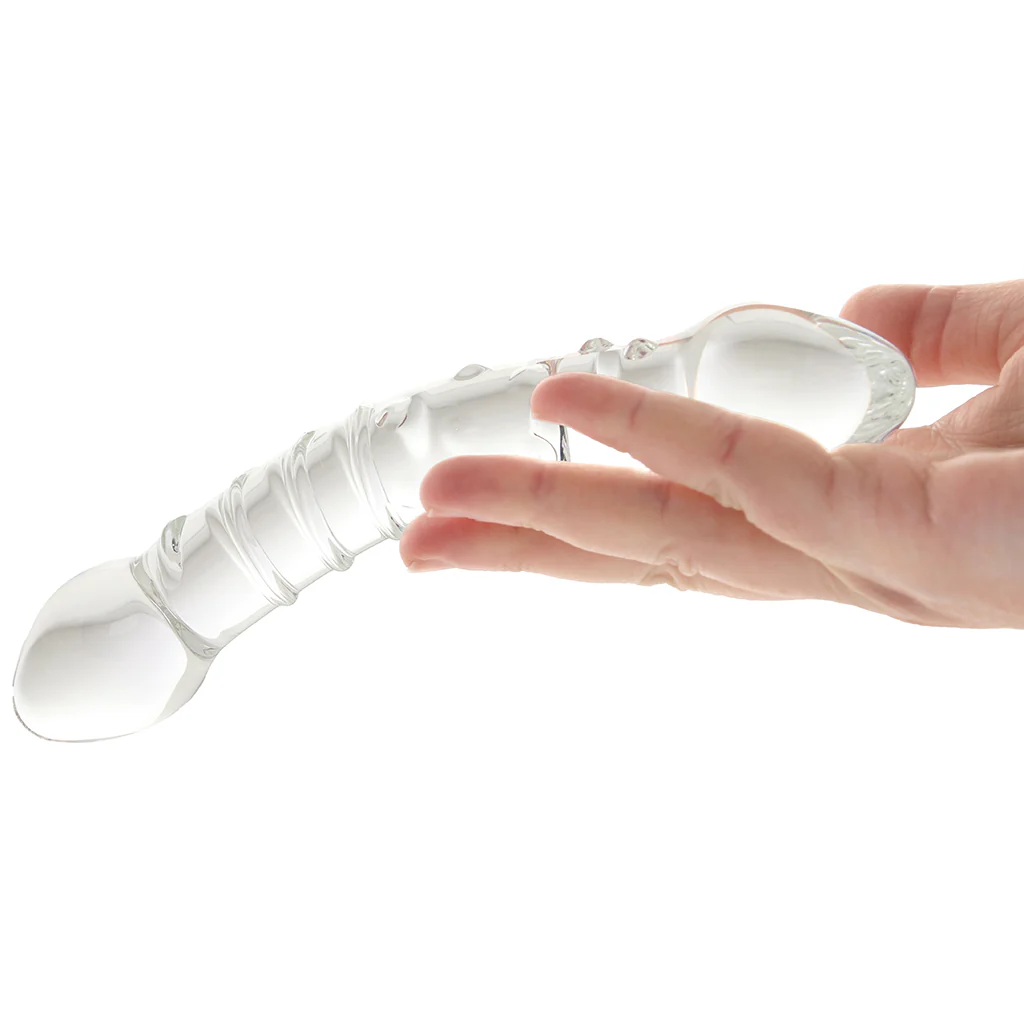 Clarity Celestial Bliss Swirly Glass Dildo - Image 4