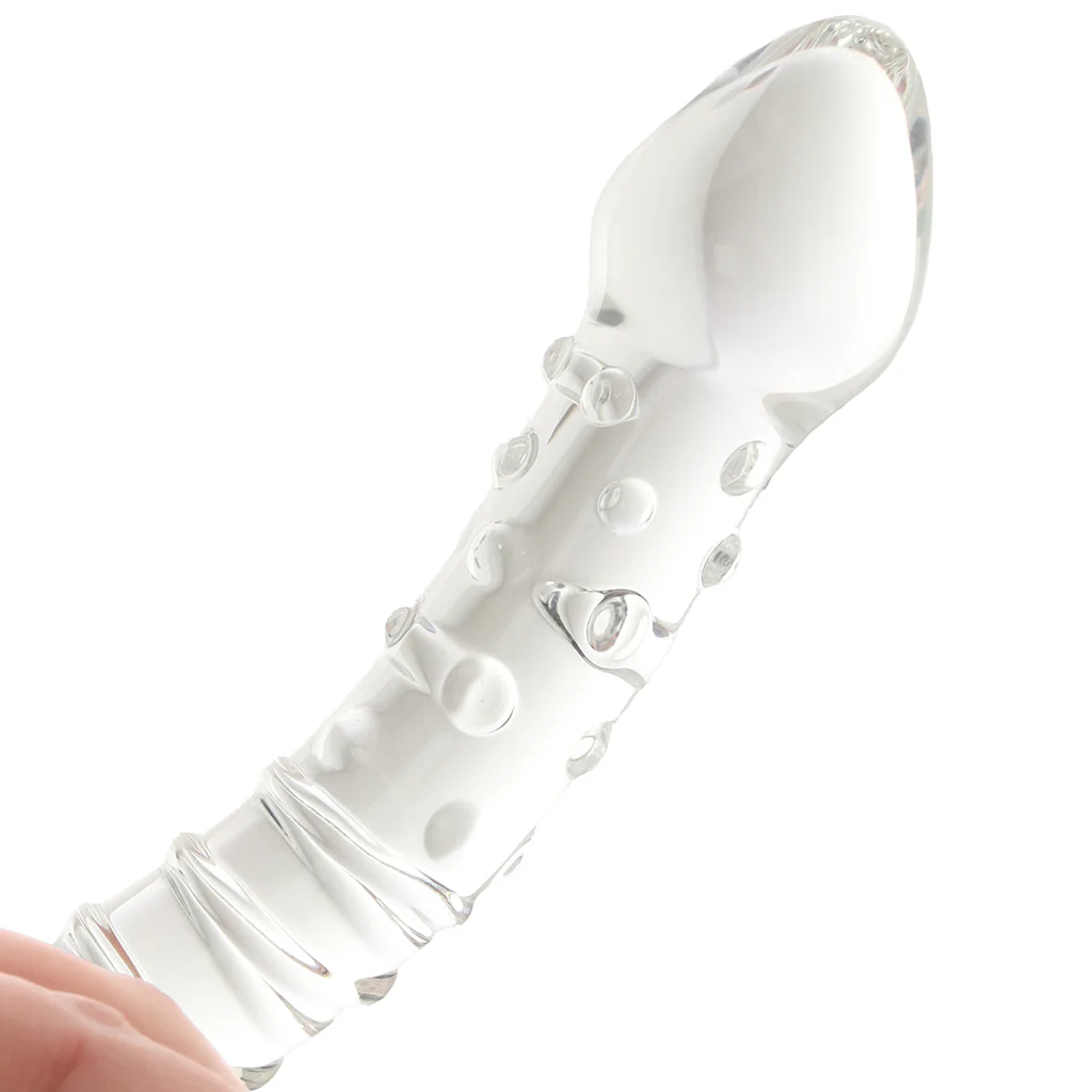 Clarity Celestial Bliss Swirly Glass Dildo - Image 5