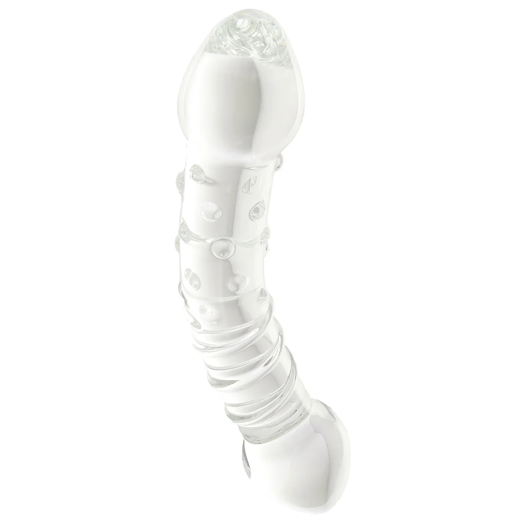 Clarity Celestial Bliss Swirly Glass Dildo - Image 7