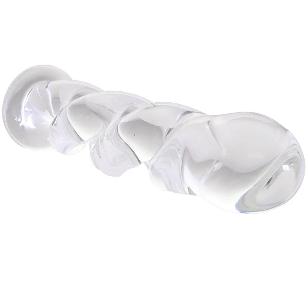 Clarity Seraphic Braid Glass Dildo - Image 3