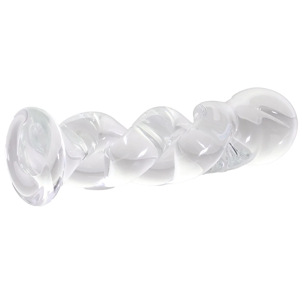Clarity Seraphic Braid Glass Dildo - Image 7
