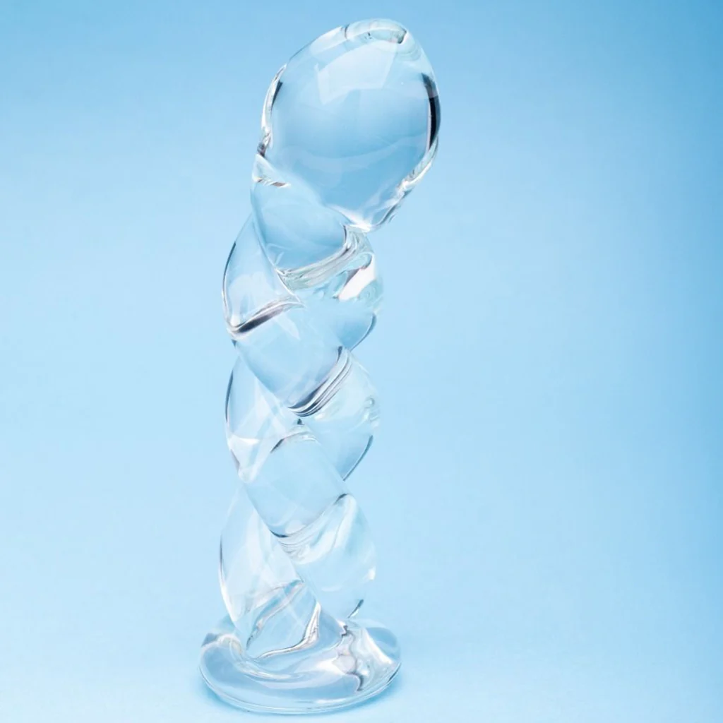 Clarity Seraphic Braid Glass Dildo - Image 8