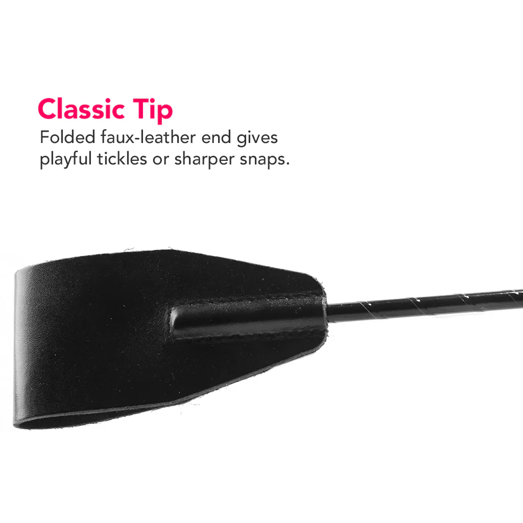 Classic Riding Crop in Black - Image 2