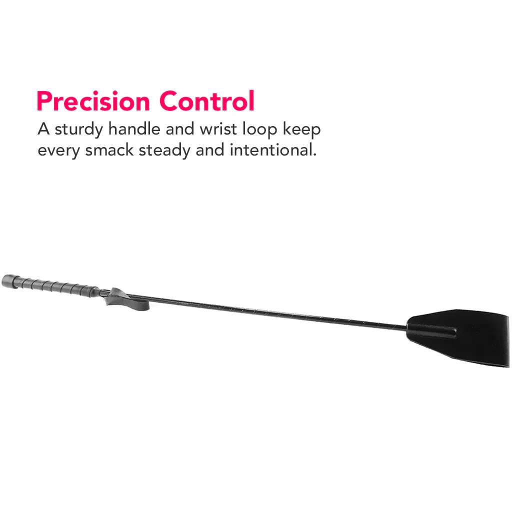 Classic Riding Crop in Black - Image 3