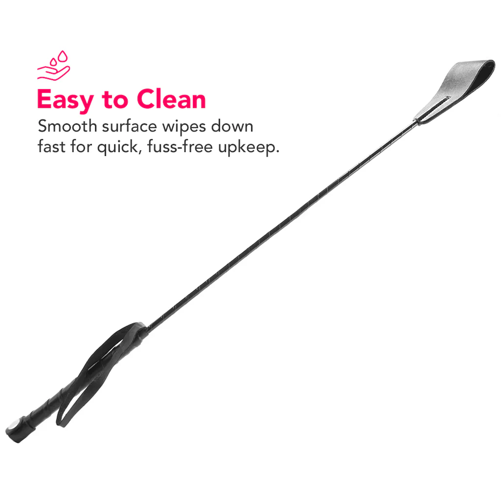 Classic Riding Crop in Black - Image 5