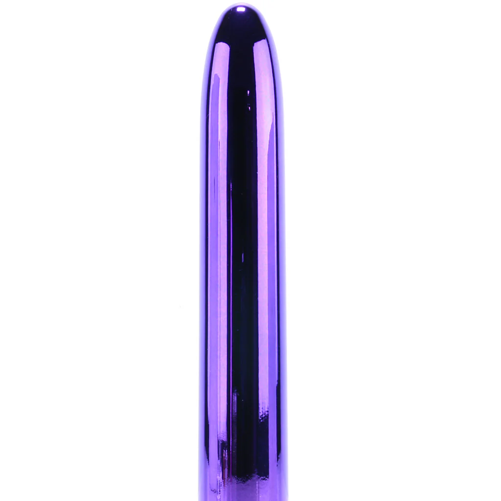 Classix 7 Inch Slimline Rocket Vibe in Metallic Purple - Image 2