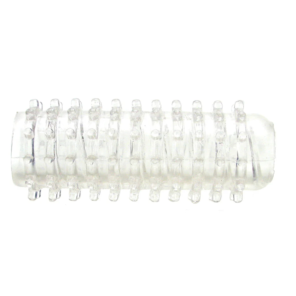 Dr. Joel Kaplan Clear Stroker Reversible Masturbator - Image 3