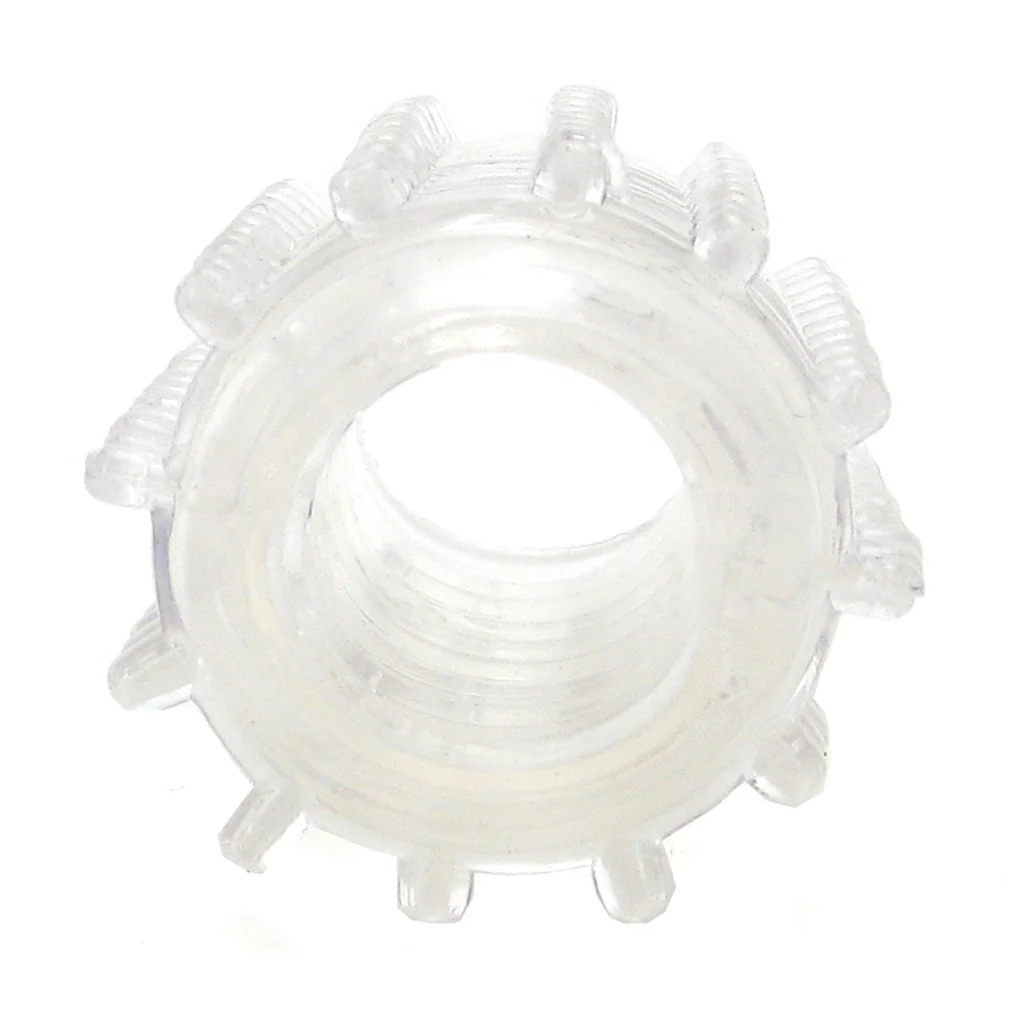 Dr. Joel Kaplan Clear Stroker Reversible Masturbator - Image 5