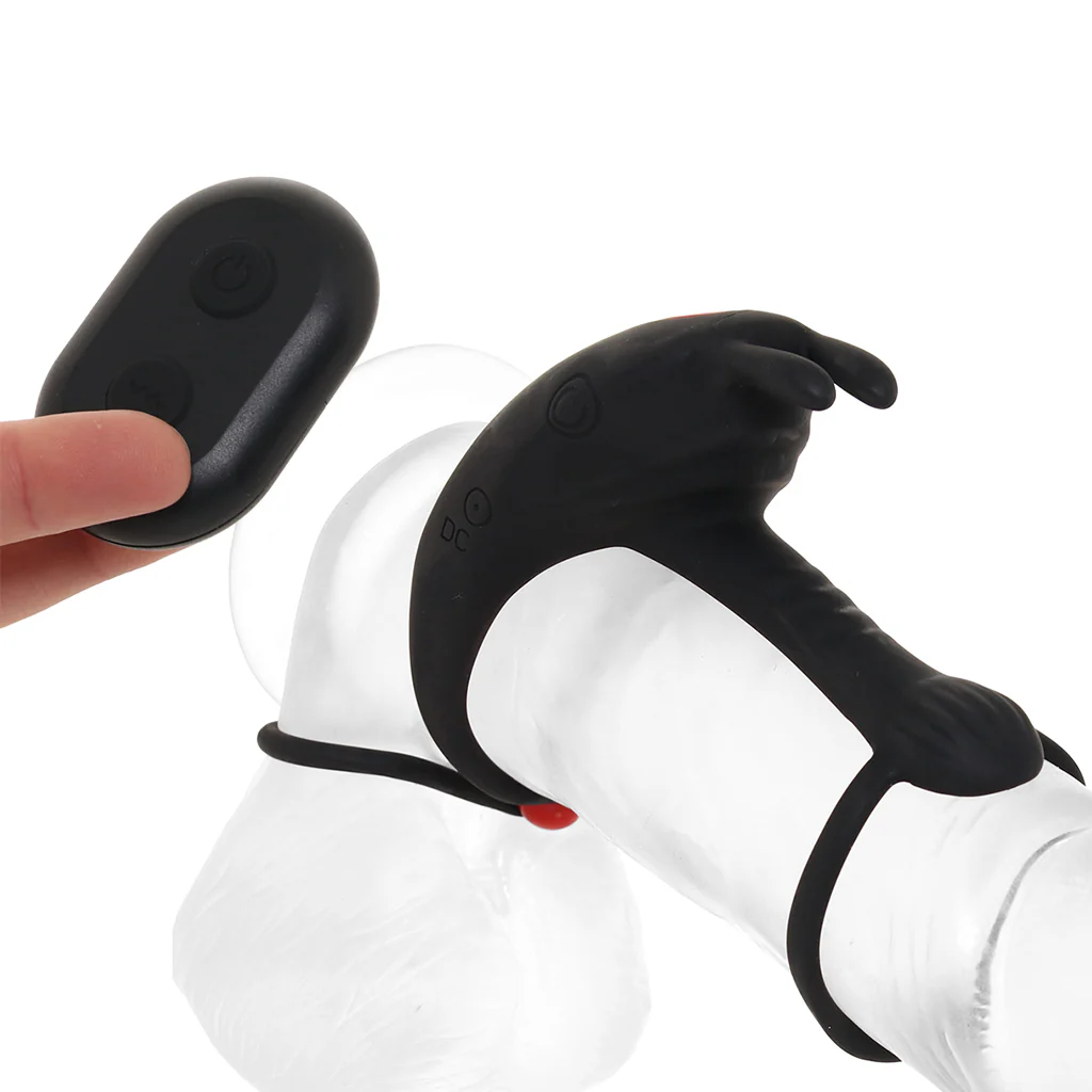 Cock Power Remote Control Cock Ring & Ball Cinch - Image 2