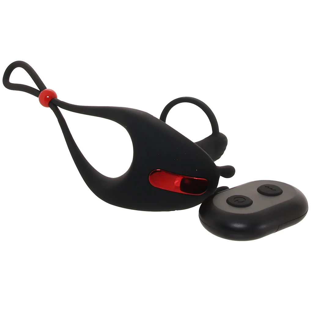 Cock Power Remote Control Cock Ring & Ball Cinch - Image 3