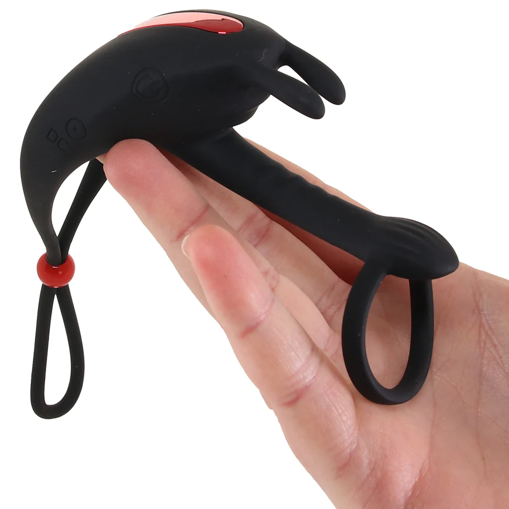 Cock Power Remote Control Cock Ring & Ball Cinch - Image 4