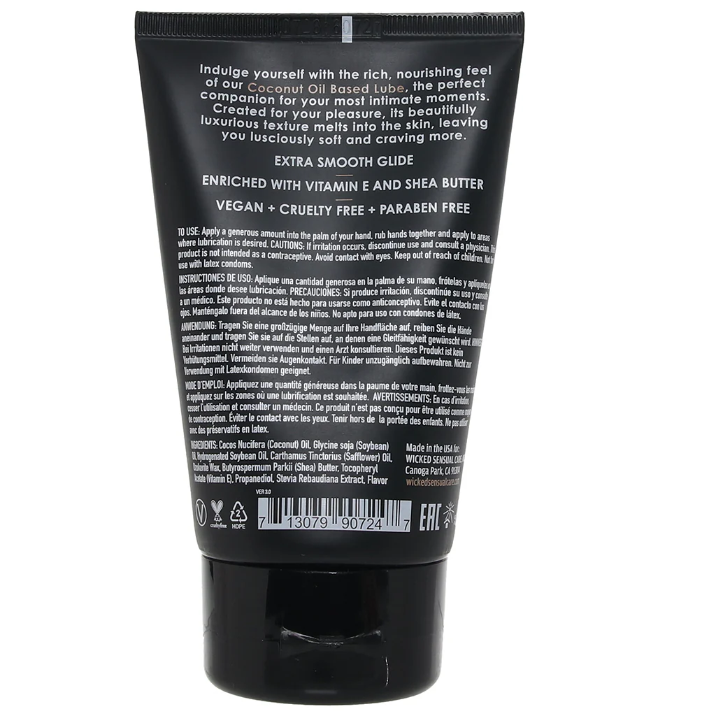Coconut Oil Based Lube in 4oz/120ml - Image 9