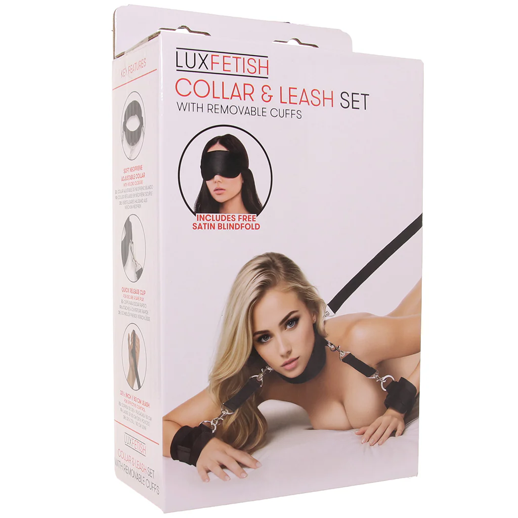 Collar & Leash Set with Removable Cuffs - Image 9