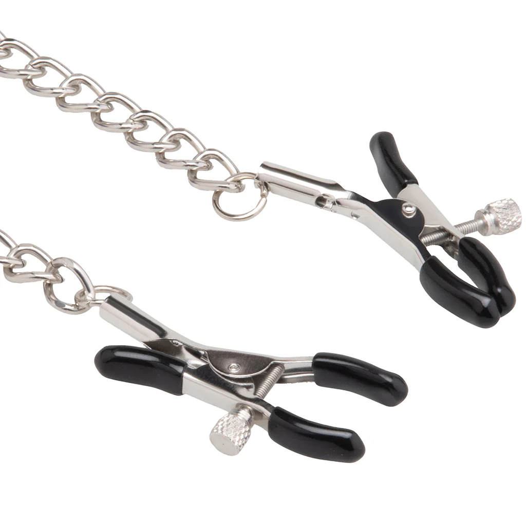 Collar & Nipple Clamp Set in Purple - Image 5